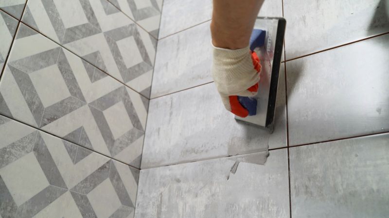 Tile Floor Reglazing
